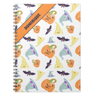 Spooky Halloween Spiral Notebook