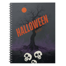 🎃Spooky Halloween Spiral Photo Notebook