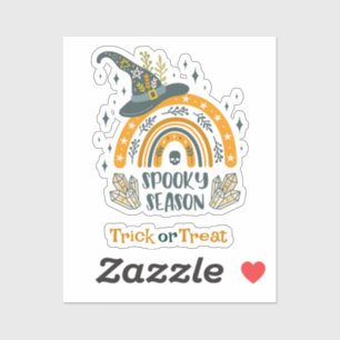 Spooky Halloween symbols pattern