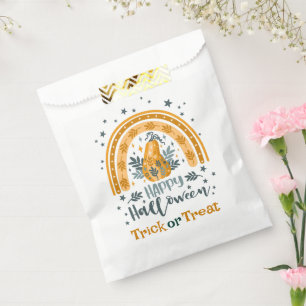 Spooky Halloween symbols pattern Favour Bag