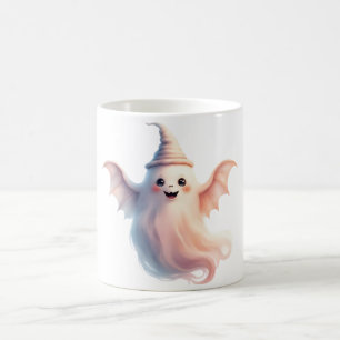 Spooky Halloween T-Shirt – Funny Ghost Coffee Mug