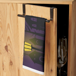 Spooky Halloween  Tea Towel