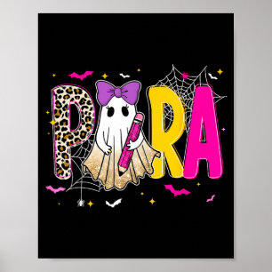 Spooky Halloween Teacher Para Counselor Sped Prepp Poster