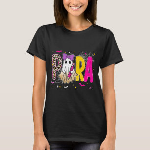 Spooky Halloween Teacher Para Counselor Sped Prepp T-Shirt