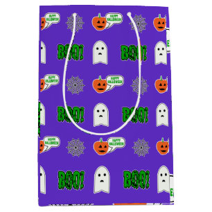 Spooky Halloween Theme Medium Gift Bag
