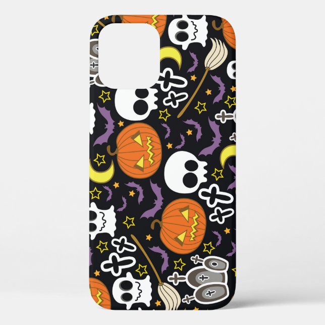 Spooky Halloween: Themed Background Design. Case-Mate iPhone Case (Back)