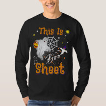 Spooky Halloween This Is Boo Sheet Cool Ghost 