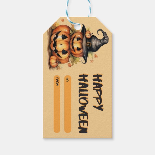 Spooky Halloween Treat Label (Front)