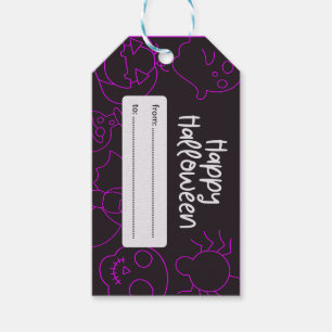 Spooky Halloween Treat Label