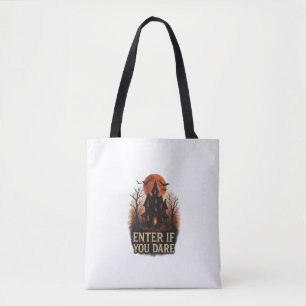spooky Halloween Vibes – Cute & Creepy Design Tote Bag