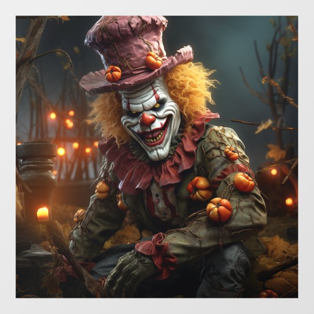 Spooky Halloween Window Cling (Sheet)