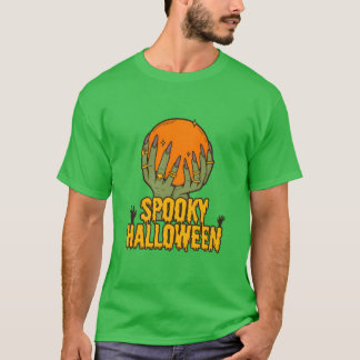 spooky Halloween zombie friend T-Shirt