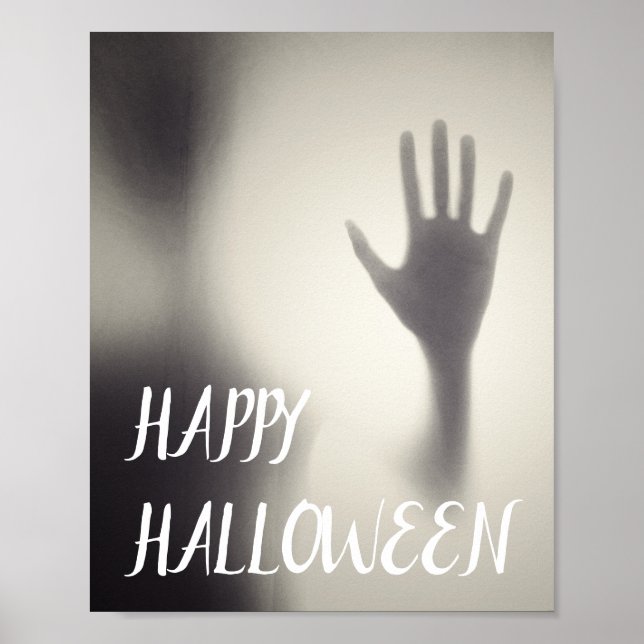 Spooky Hand Halloween Poster (Front)