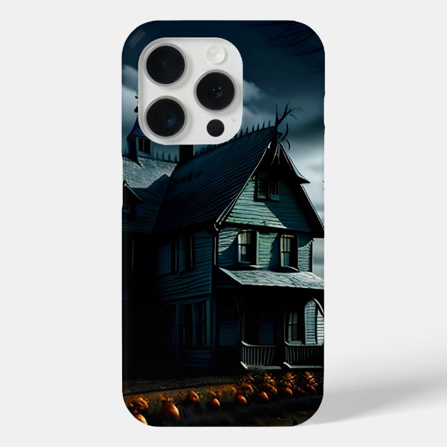 Spooky  Haunted House Case-Mate iPhone Case (Back)