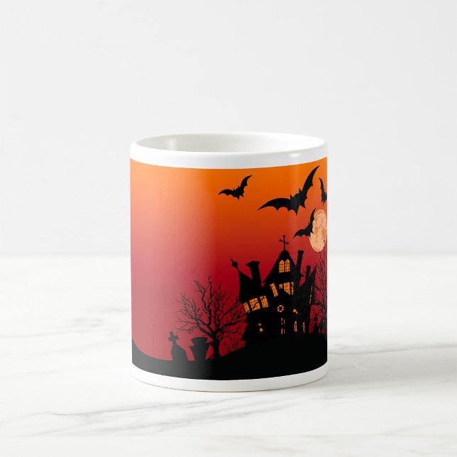 Spooky Haunted House Halloween Night  Coffee Mug (Creator Uploaded)
