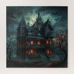 Spooky Haunted House Jigsaw Puzzle