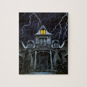 Spooky Haunted House Jigsaw Puzzle