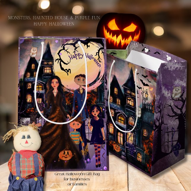 Spooky Haunted House Monster Family Gift Bag (Spooky Haunted House Monster Family Gift Bag)