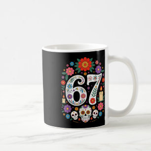 Spooky Haunted Six Seven Trending 67 Gen Alpha Coffee Mug