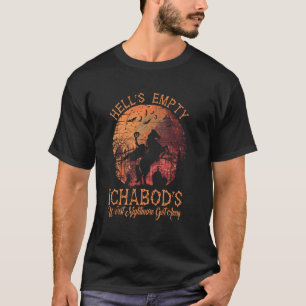 Spooky Headless Horseman Ichabodu2019s Nightmare G T-Shirt