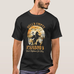 Spooky Headless Horseman Ichabodu2019s Nightmare G T-Shirt