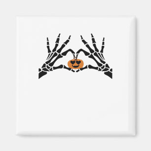 Spooky Heart Hands Classic Magnet