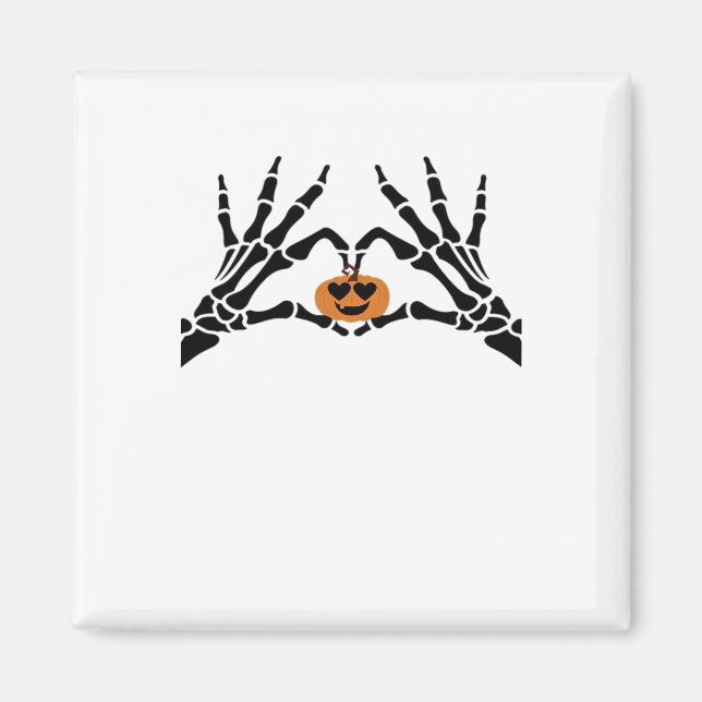 Spooky Heart Hands Classic Magnet (Front)