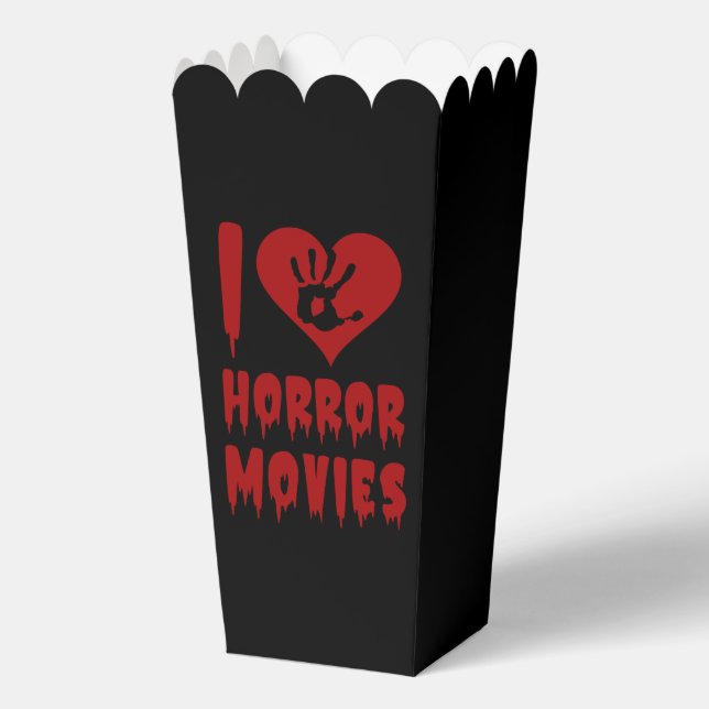 Spooky horror movie marathon  favour box (Front)