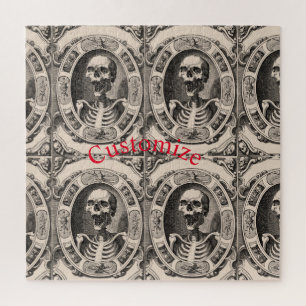 Spooky Human Skull Thunder_Cove Jigsaw Puzzle