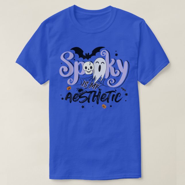 Spooky Is My Aesthetic tee Spooky Season Halloween (Design Front)