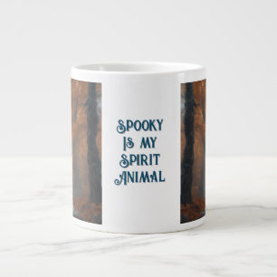 Spooky is my Spirit Animal Large Coffee Mug