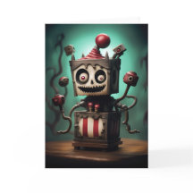 Spooky Jack-in-a-Box Halloween Card