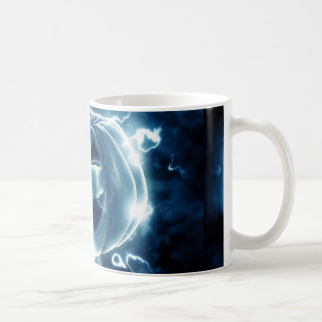 Spooky Jack-o-Lantern Coffee Mug (Right)
