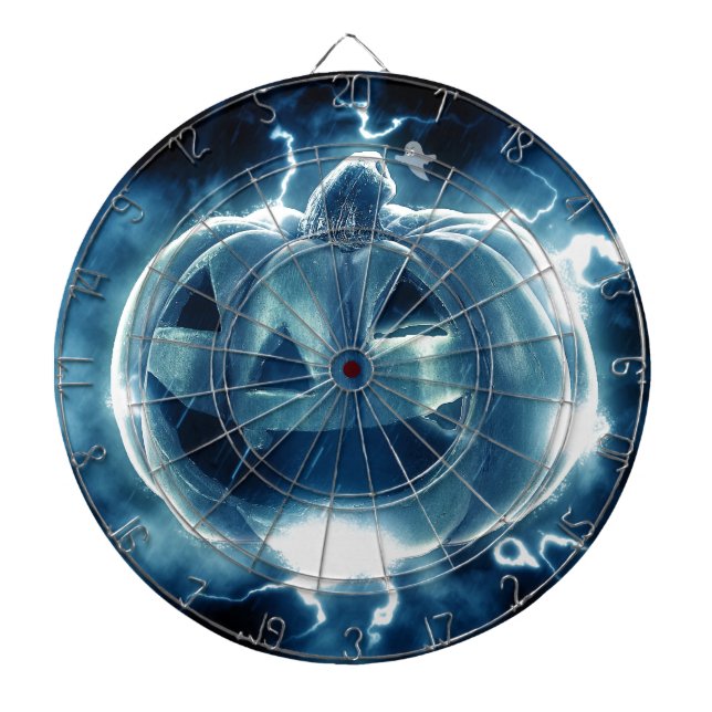 Spooky Jack-o-Lantern Dartboard (Front)
