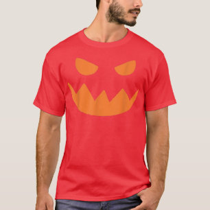 Spooky Jack O Lantern Halloween Party Pumpkin Patc T-Shirt