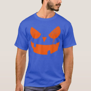 Spooky Jack O Lantern Halloween Party Pumpkin Patc T-Shirt