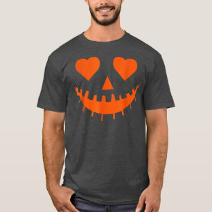 Spooky Jack O Lantern Halloween Party Pumpkin Patc T-Shirt