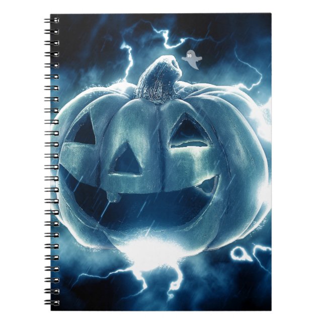 Spooky Jack-o-Lantern Notebook (Front)