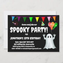 Spooky Kids Birthday Party