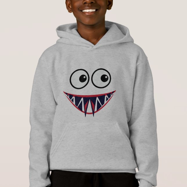 Spooky Kids Hooded Sweatshirt - Creepy (Front)