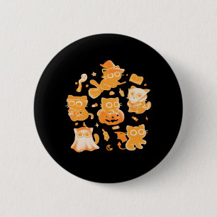 Spooky Kittens Classic T-Shirt 6 Cm Round Badge