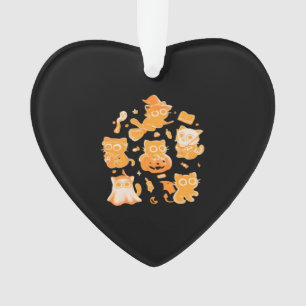 Spooky Kittens Classic T-Shirt Ornament