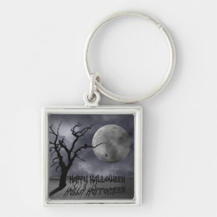 Spooky Landscape Halloween - Keychain