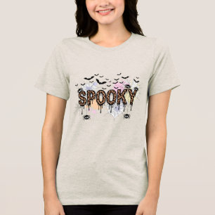 Spooky Leopard Print Halloween Shirt - Cute and Tr