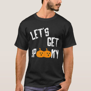 Spooky Let's Get Smashed Halloween Pumpkin Party T-Shirt