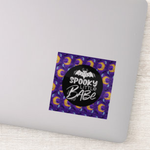 Spooky little babe...Fun Halloween quote Sticker