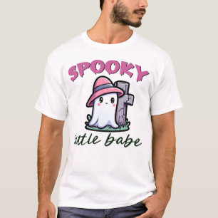 Spooky Little Babe Ghoul Happy Halloween Scary T-Shirt