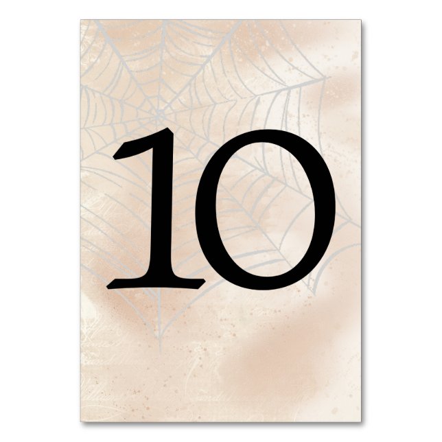 Spooky Little Couple Table Number 10 (Front)