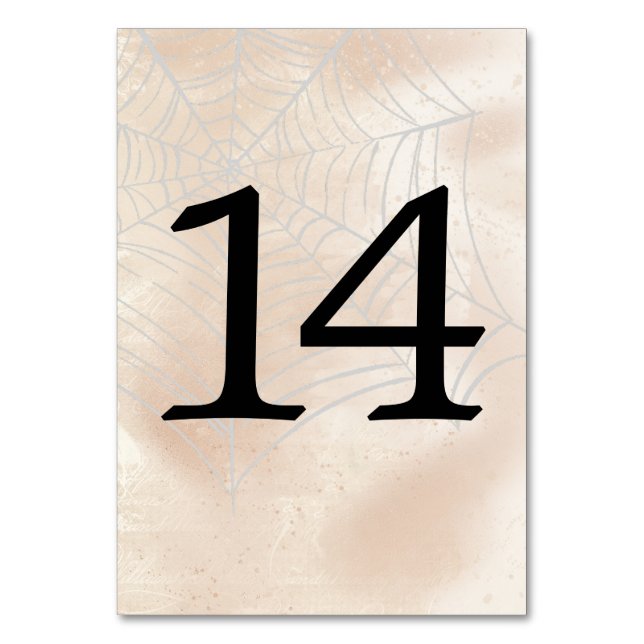 Spooky Little Couple Table Number 14 (Front)