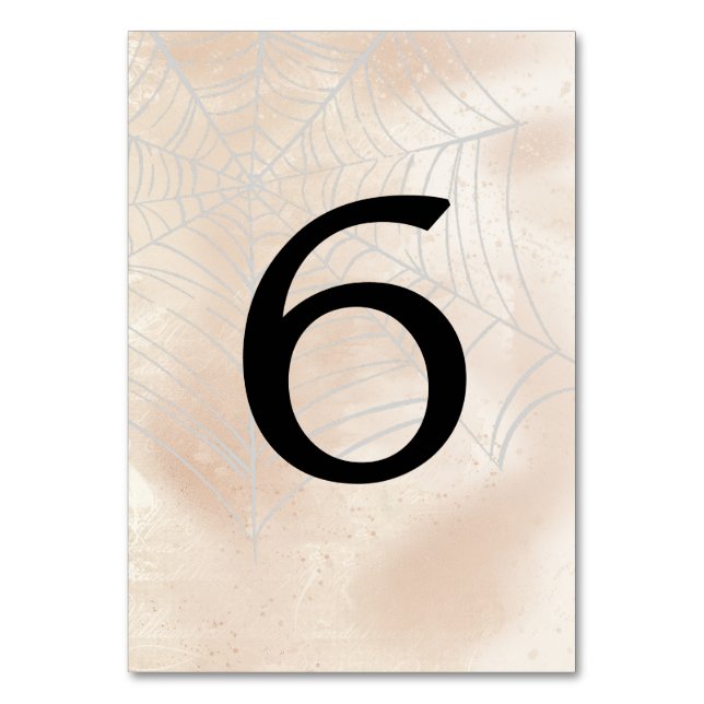 Spooky Little Couple Table Number 6 (Front)